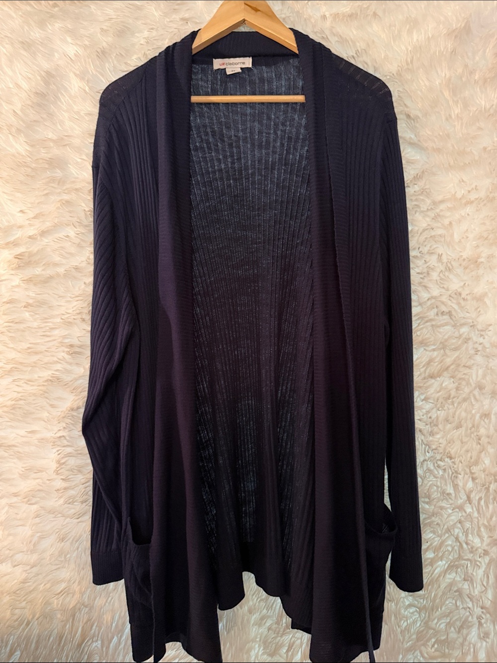 Liz Claiborne Navy Cardigan Size 2X